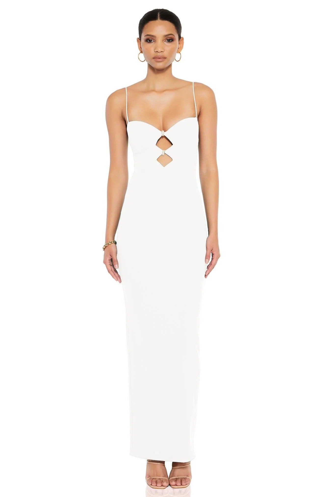 Nookie Muse Maxi Dress - Ivory - SHOPJAUS - JAUS