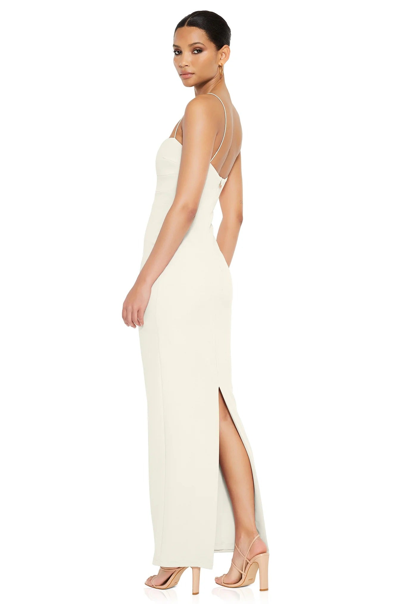 Nookie Muse Maxi Dress - Ivory - SHOPJAUS - JAUS