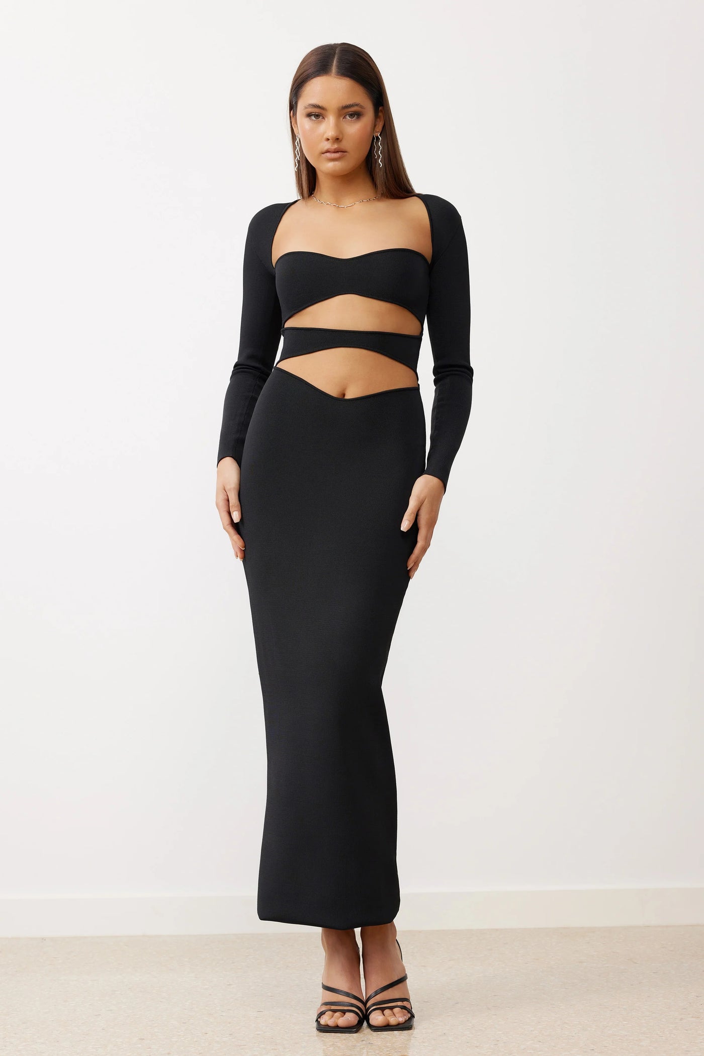 Dariah Dress - Black - SHOPJAUS - JAUS