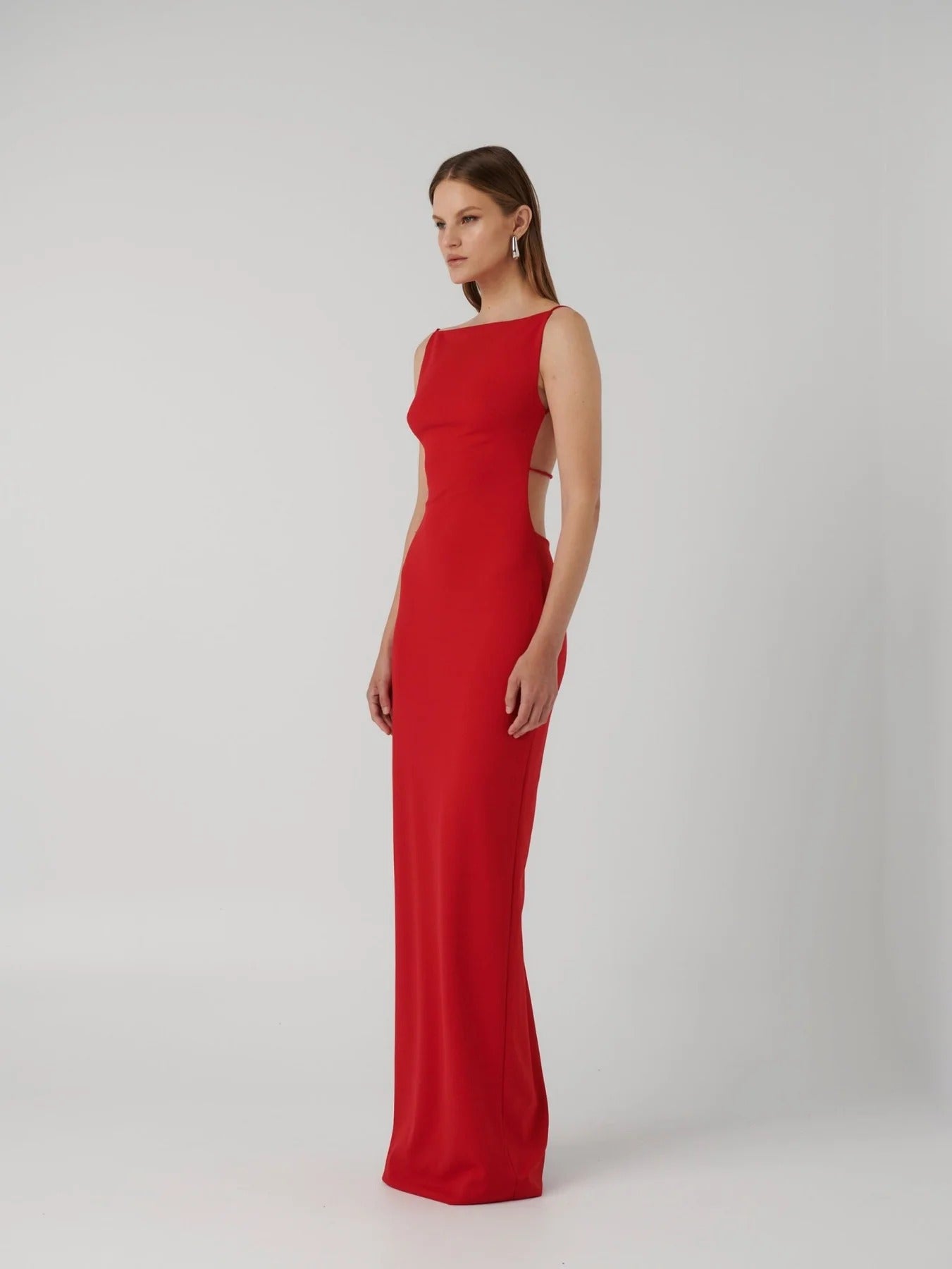 Gabbi Gown - Red - SHOPJAUS - JAUS