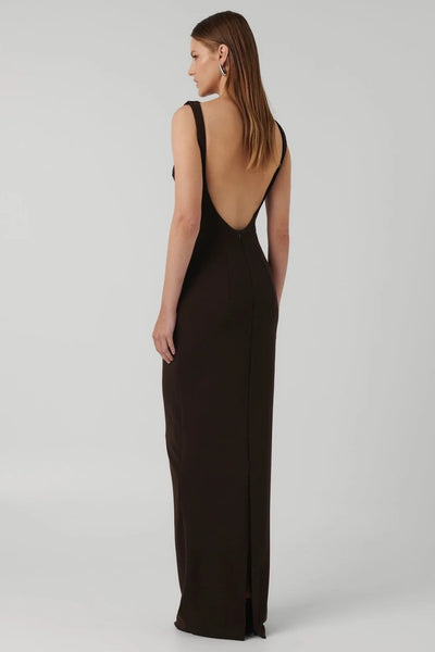 Verona Gown - Coffee - SHOPJAUS - JAUS