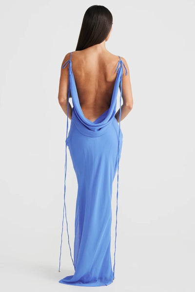 Amali Dress - Ocean Blue - SHOPJAUS - JAUS