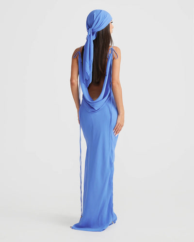 Amali Dress - Ocean Blue - SHOPJAUS - JAUS