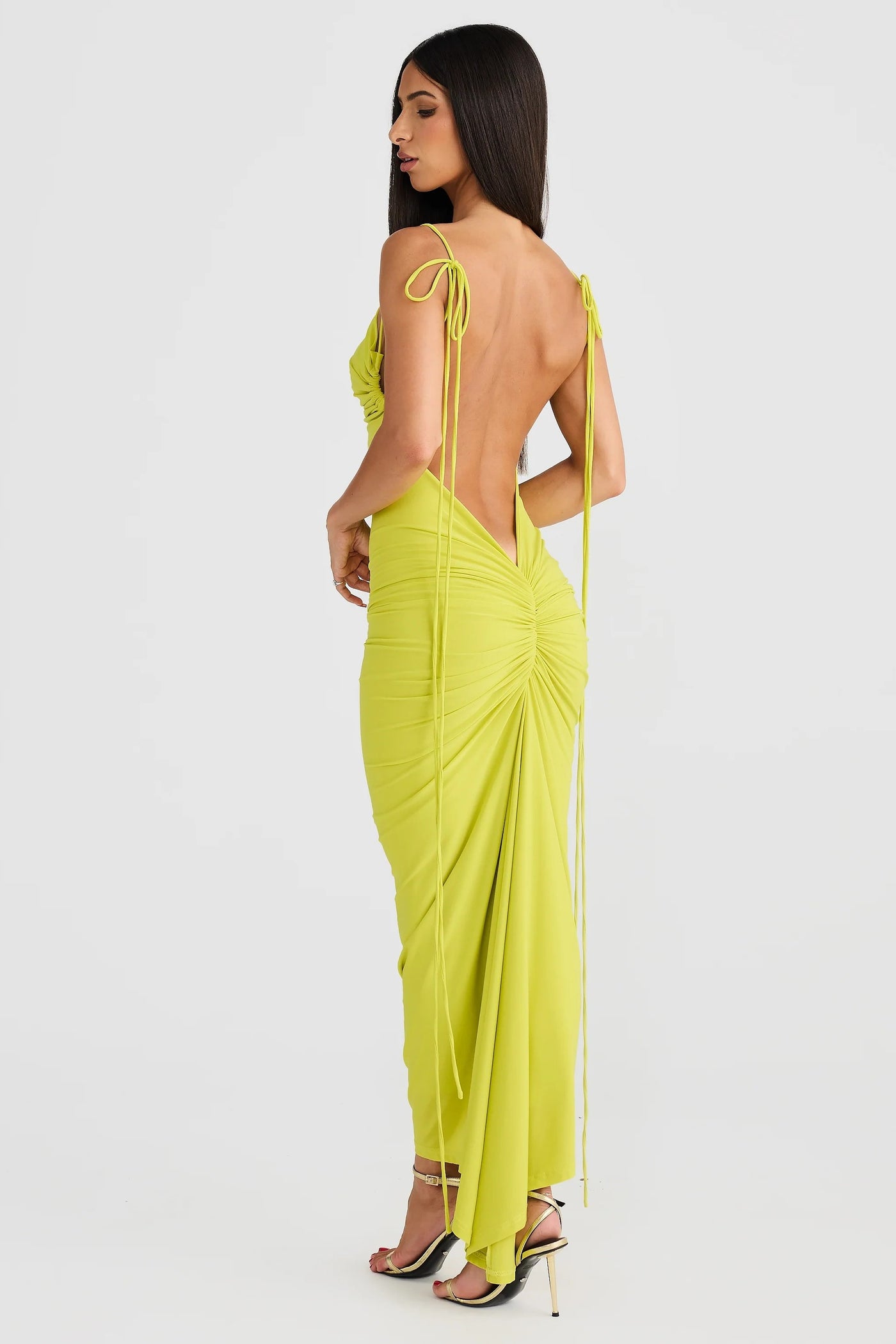 Olivia Dress - Chartreuse - SHOPJAUS - JAUS