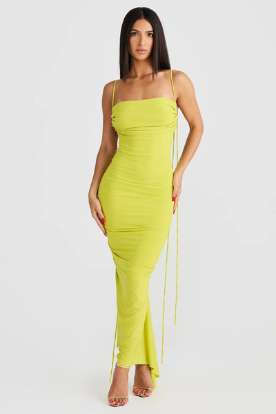 Olivia Dress - Chartreuse - SHOPJAUS - JAUS