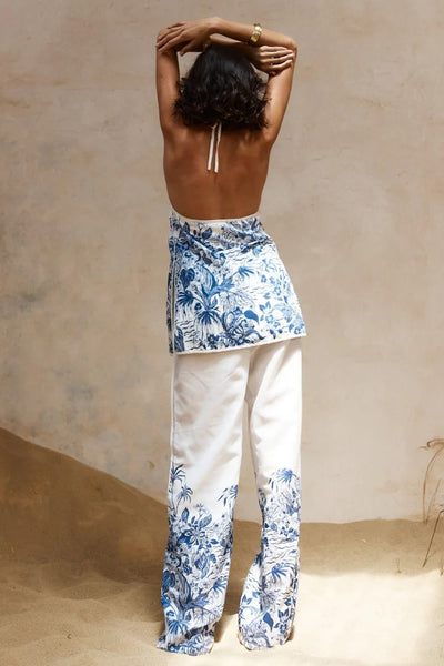 Valence Pant - Blue/White - SHOPJAUS - JAUS