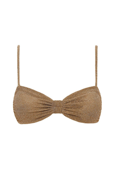 Nookie Dynasty Bandeau Bra - Gold - SHOPJAUS - JAUS