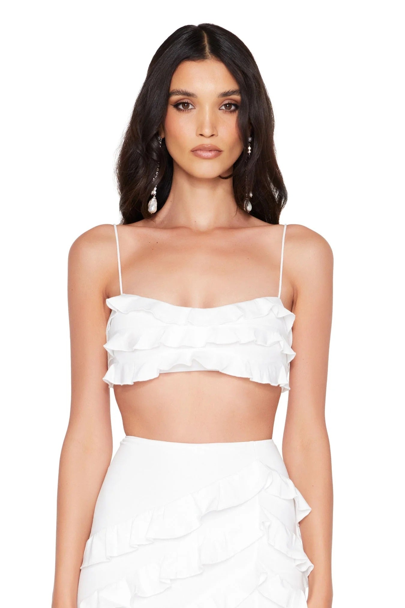 Nookie Kennedy Crop - White - SHOPJAUS - JAUS