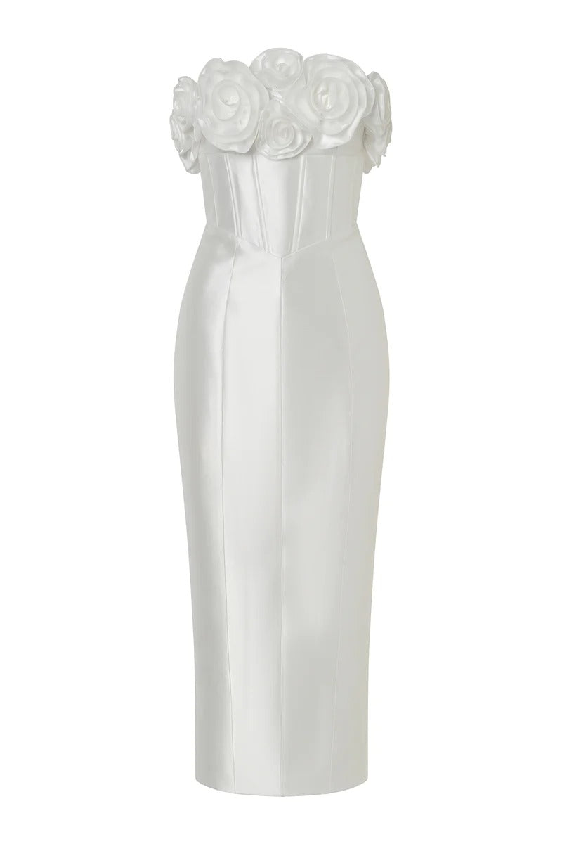 Cyprus Dress - White - SHOPJAUS - JAUS