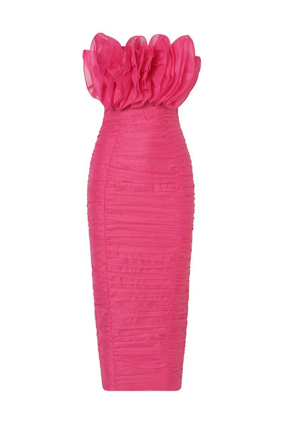 Portofino Dress - Magenta - SHOPJAUS - JAUS