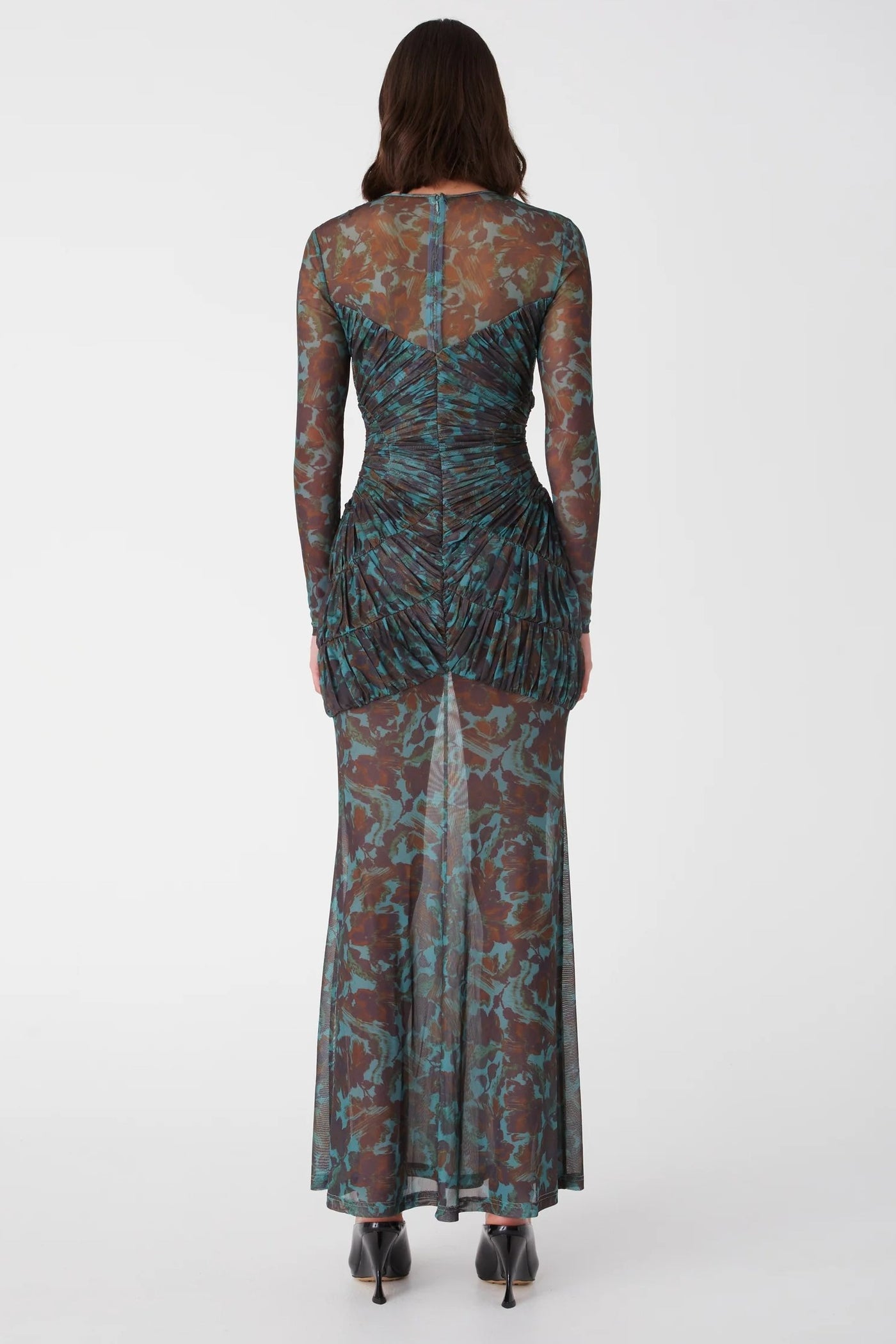 Misha Talitha Maxi Dress -  Vintage Chintz Print Jade - SHOPJAUS - JAUS