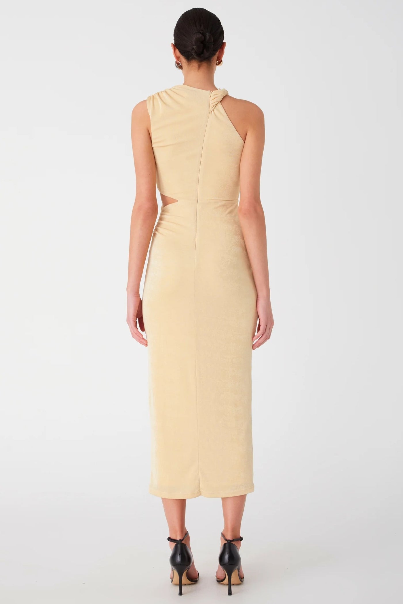 Misha Graciela Midi Dress - Lemon Drop | JAUS Misha Graciela Midi Dress - Lemon Drop | JAUS