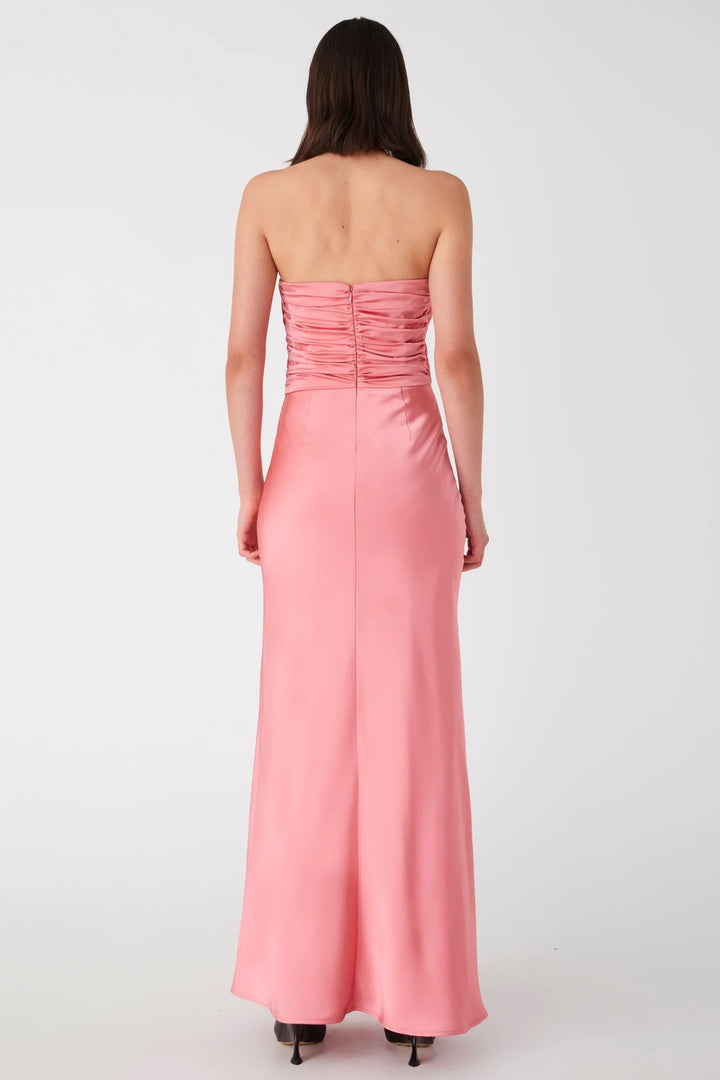 livia maxi dress Misha Livia Maxi Gown - Shell Pink