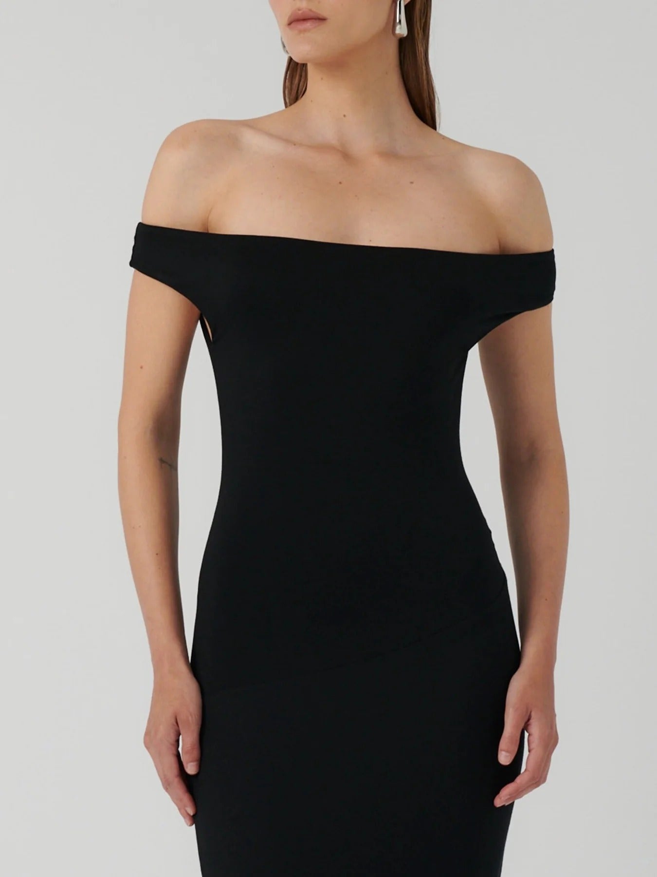 adalee midi dress black Princess Polly Adalee Midi Dress Black