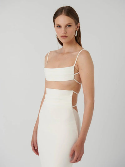 Joslyn Crop - Ivory - SHOPJAUS - JAUS