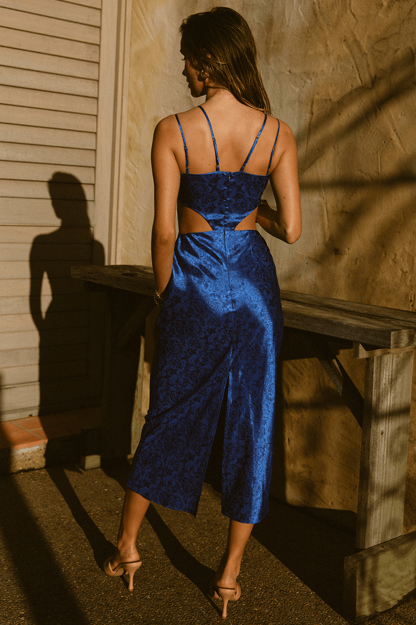 Dream Slip Dress - Cobalt | JAUS Dream Slip Dress - Cobalt | JAUS