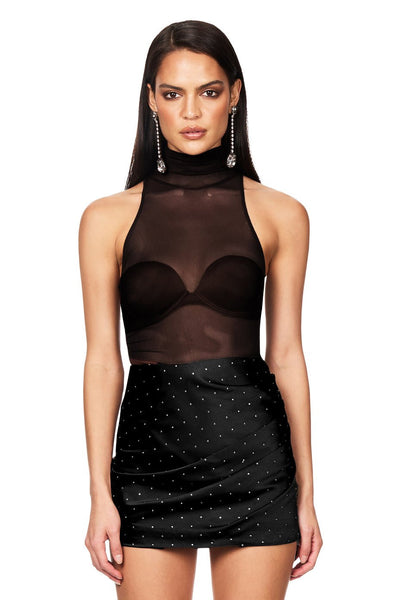 Nookie Eclipse Bodysuit - Black - SHOPJAUS - JAUS