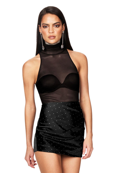 Nookie Eclipse Bodysuit - Black - SHOPJAUS - JAUS