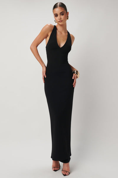 Eiza Gown - Black - SHOPJAUS - JAUS