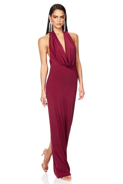 Nookie Element Gown - Magenta - SHOPJAUS - JAUS