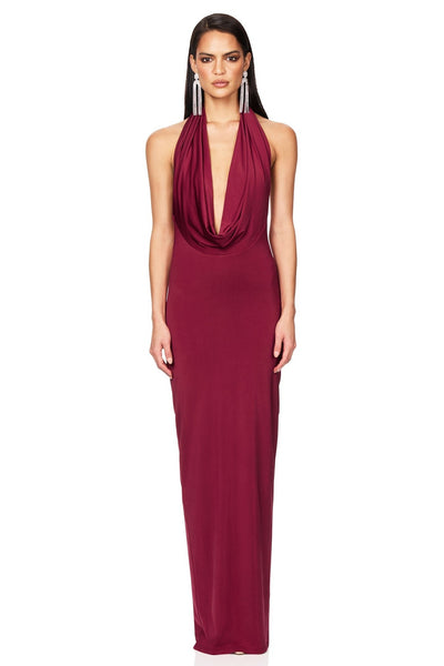 Nookie Element Gown - Magenta - SHOPJAUS - JAUS