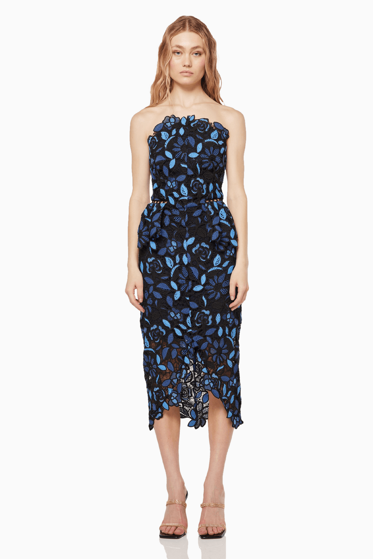 Elliatt Times Dress - Blue Multi | JAUS Elliatt Times Dress - Blue Multi | JAUS