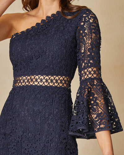 Elysian Dress - Navy - JAUS