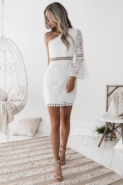 Elysian Dress - White - SHOPJAUS - JAUS