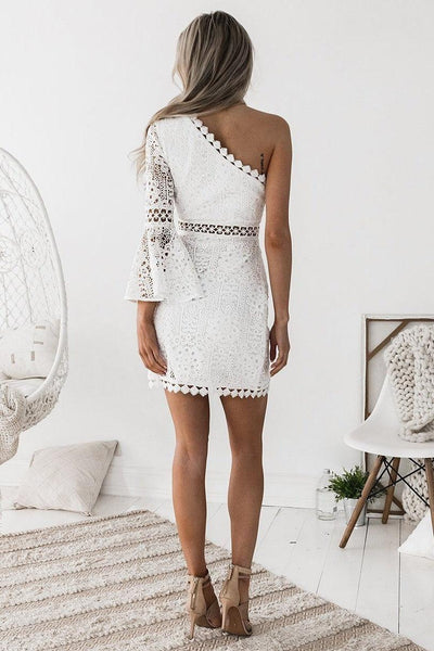 Elysian Dress - White - SHOPJAUS - JAUS
