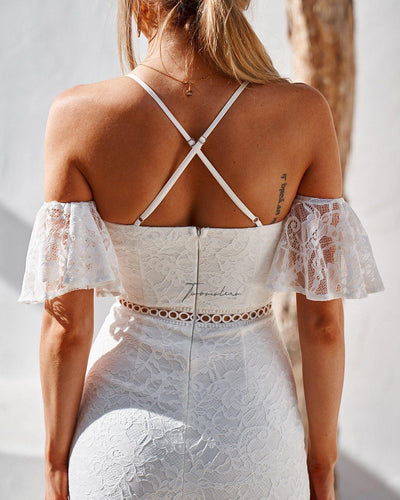 Emily Dress - White - SHOPJAUS - JAUS