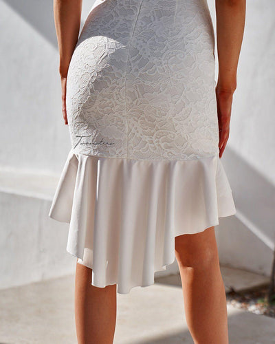 Emily Dress - White - SHOPJAUS - JAUS