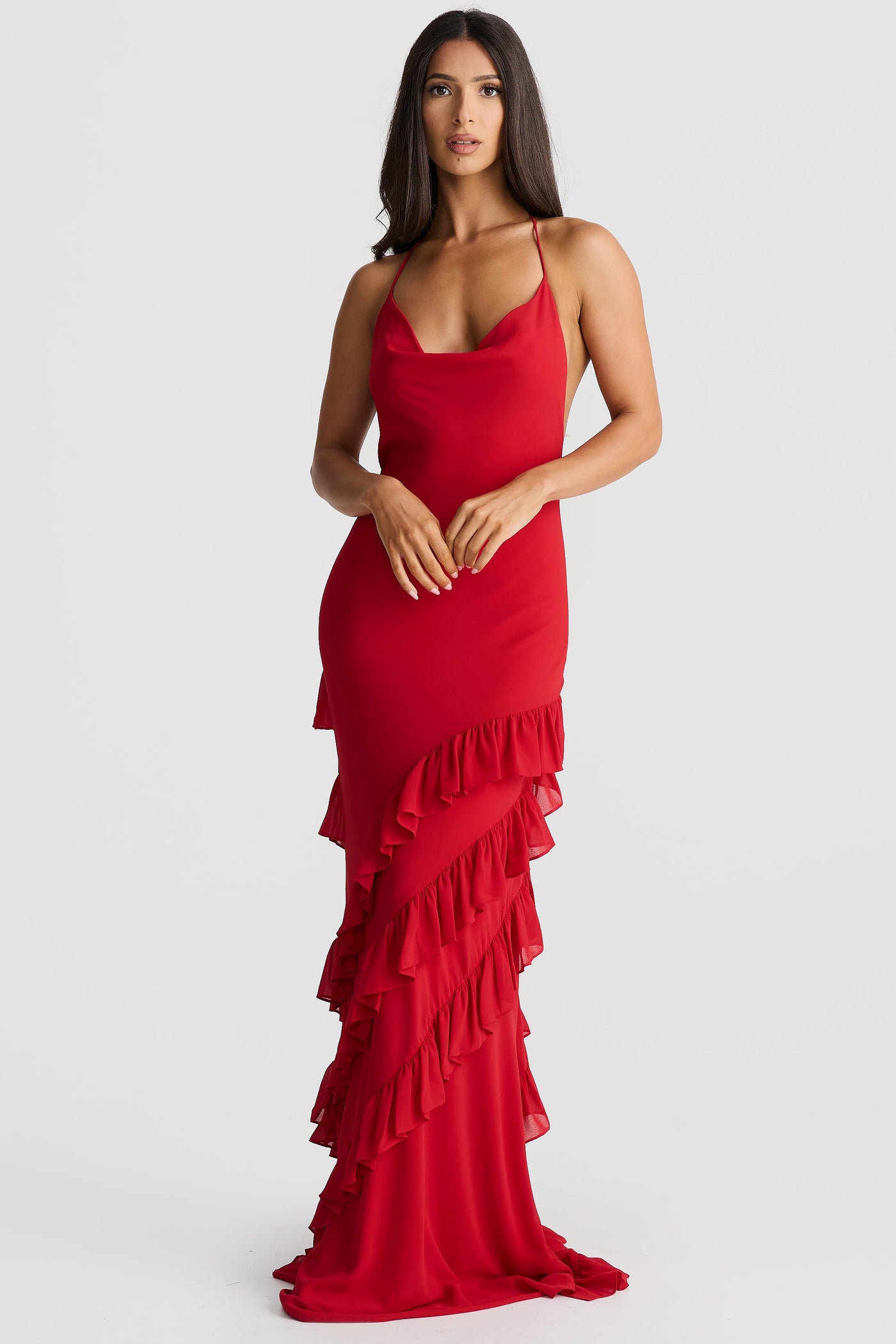 Milana Dress - Red - SHOPJAUS - JAUS