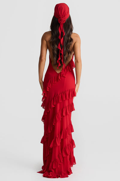 Milana Dress - Red - SHOPJAUS - JAUS