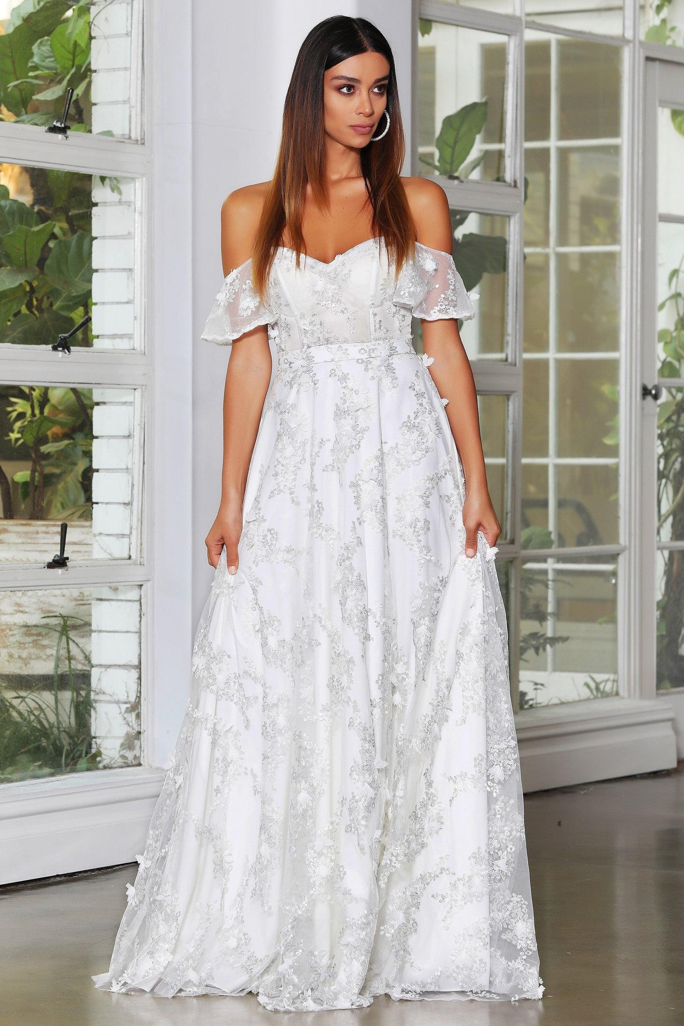 Enchanted Gown - Ivory - JAUS