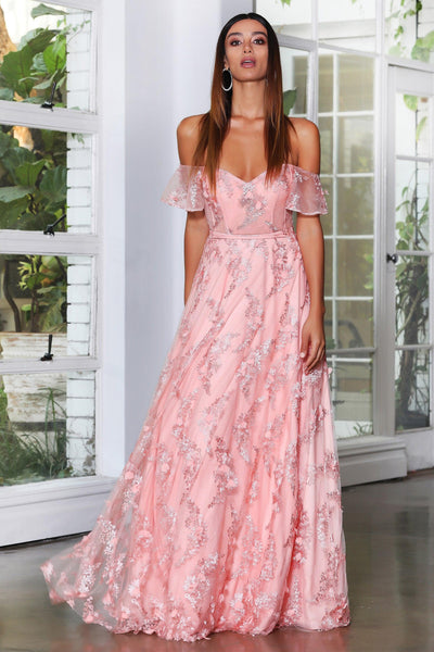 Enchanted Gown - Peach - JAUS