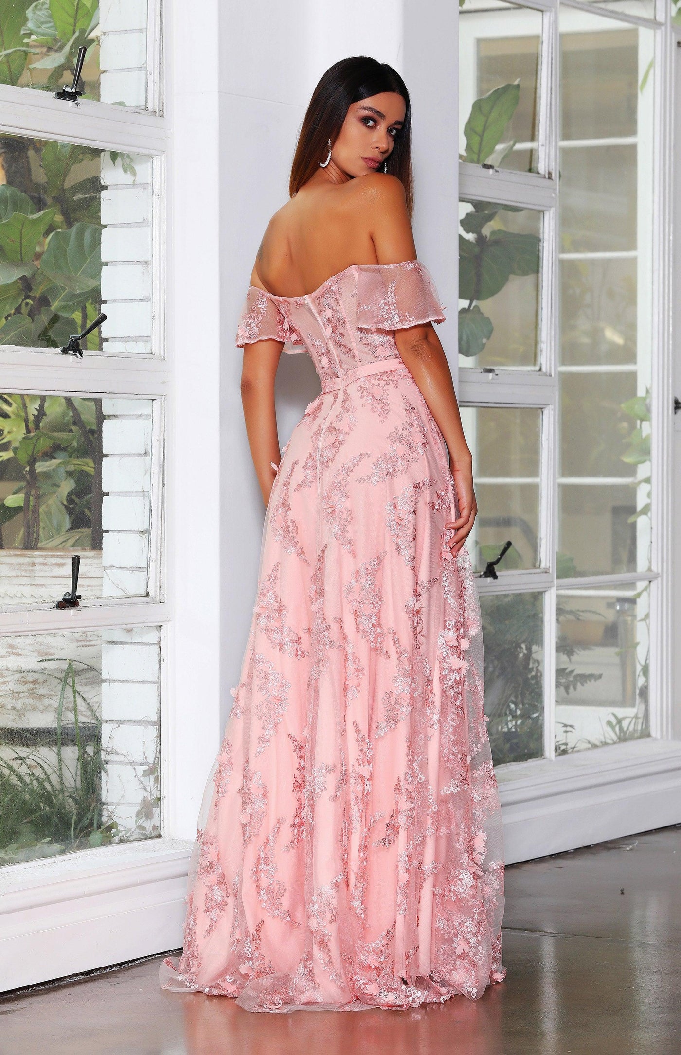 Enchanted Gown - Peach - JAUS