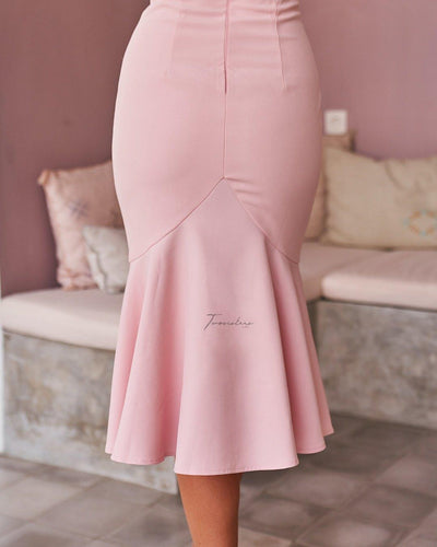 Eveleen Dress - Pink - SHOPJAUS - JAUS