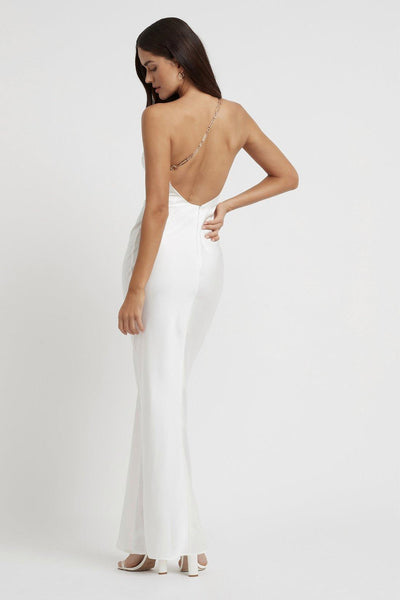 Fabiana Dress - White - JAUS