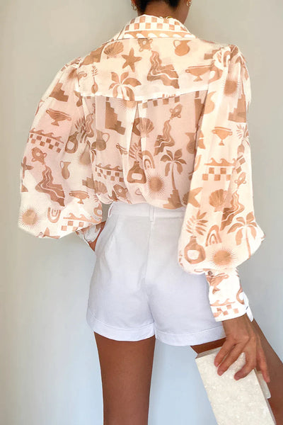 Fleet Blouse - Cove White - JAUS