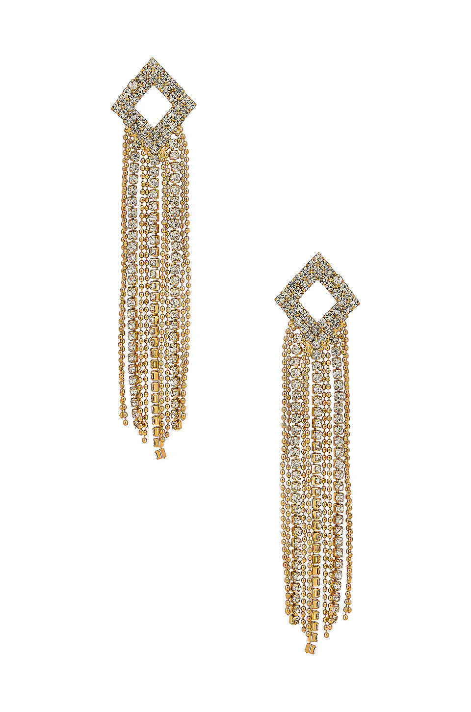 Fringe Drop Earring - 18k Gold-Plated - JAUS