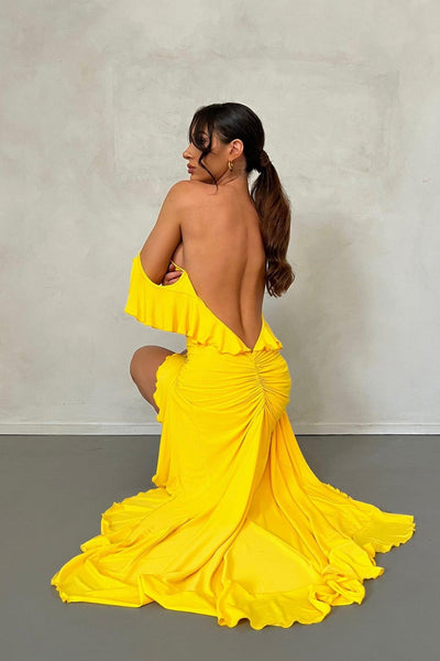 Gabriella Gown - Yellow - JAUS