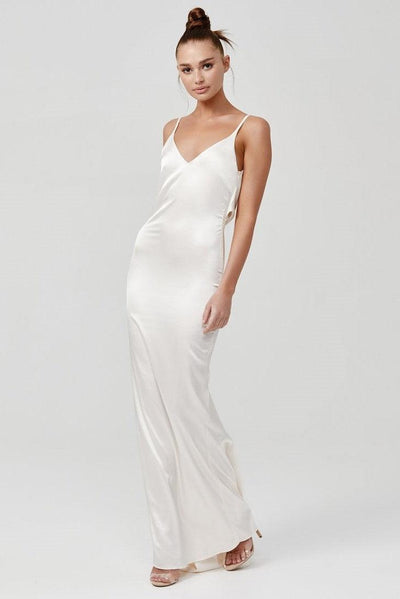 Gabrielle Dress - Ivory - SHOPJAUS - JAUS