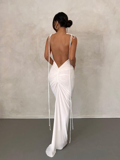 Gia Gown - White - JAUS