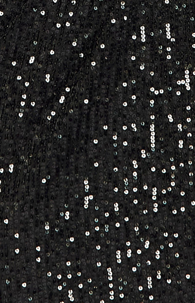 Gianna Sequin Dress - Black - JAUS
