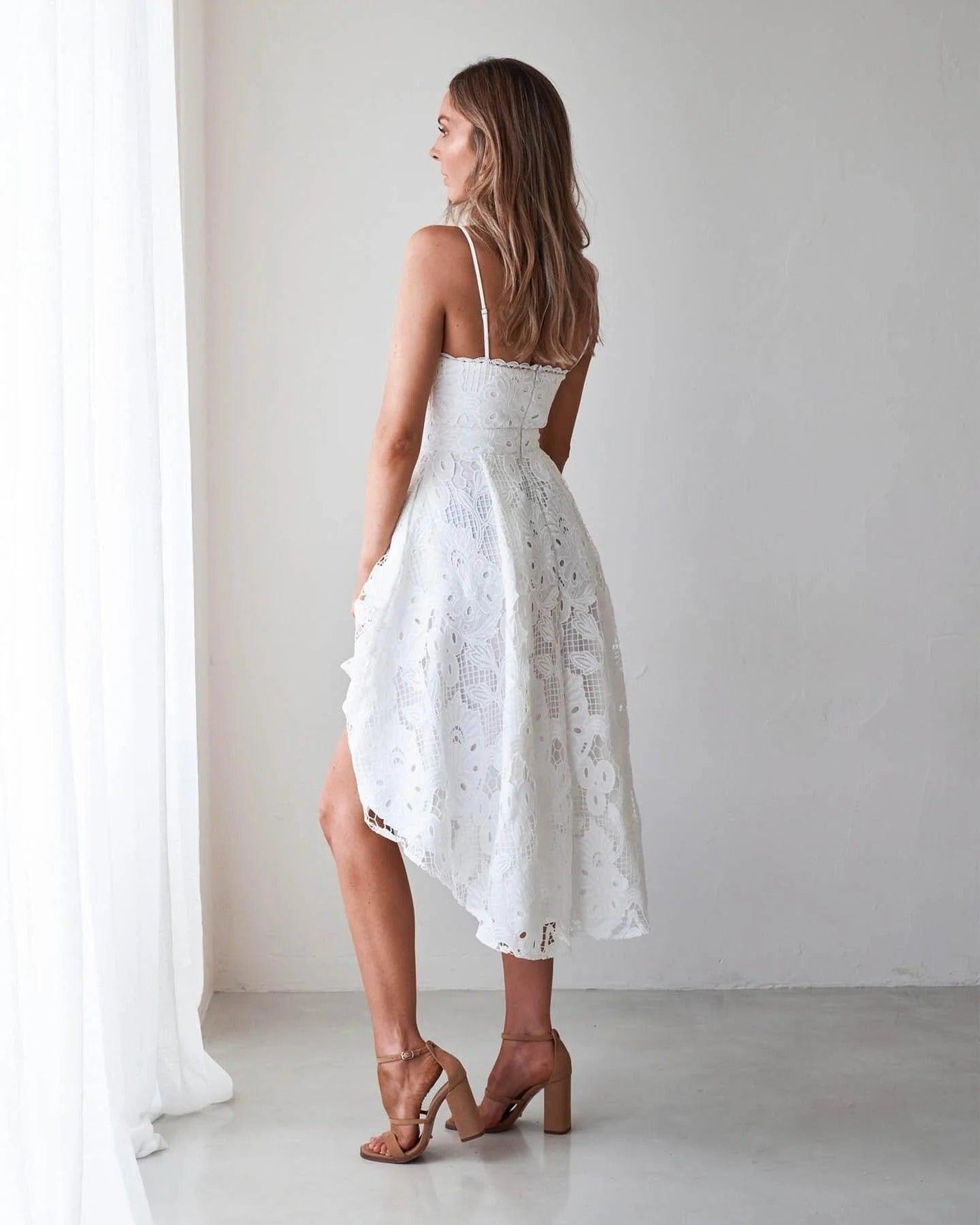 Hadara Dress - White - JAUS