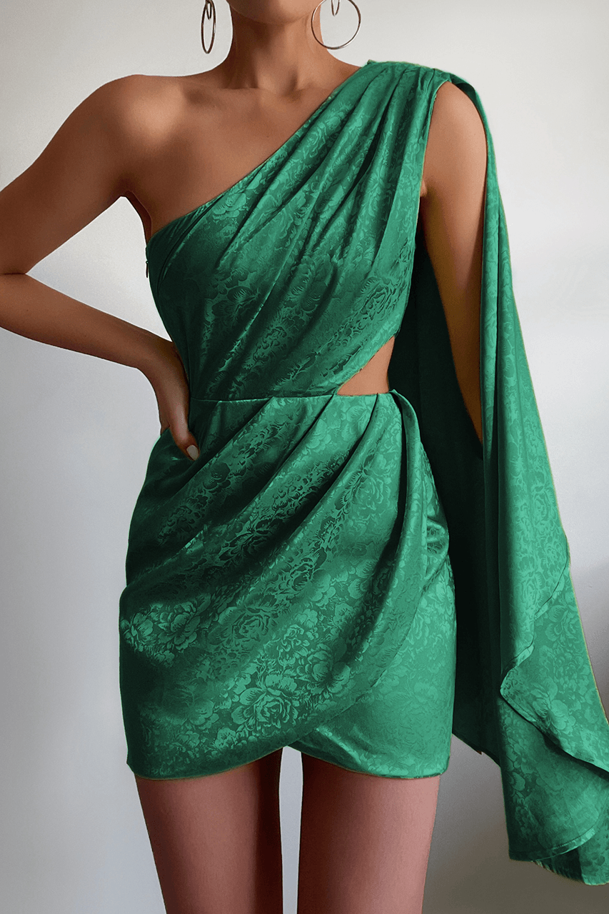 Hailey Dress - Emerald - JAUS