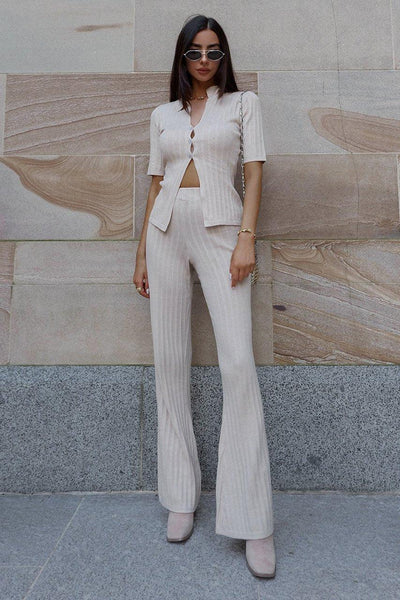 Hailey Pants - Sand - JAUS