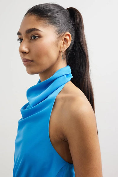 Misha Esilda Midi Dress - Topaz Blue - SHOPJAUS - JAUS