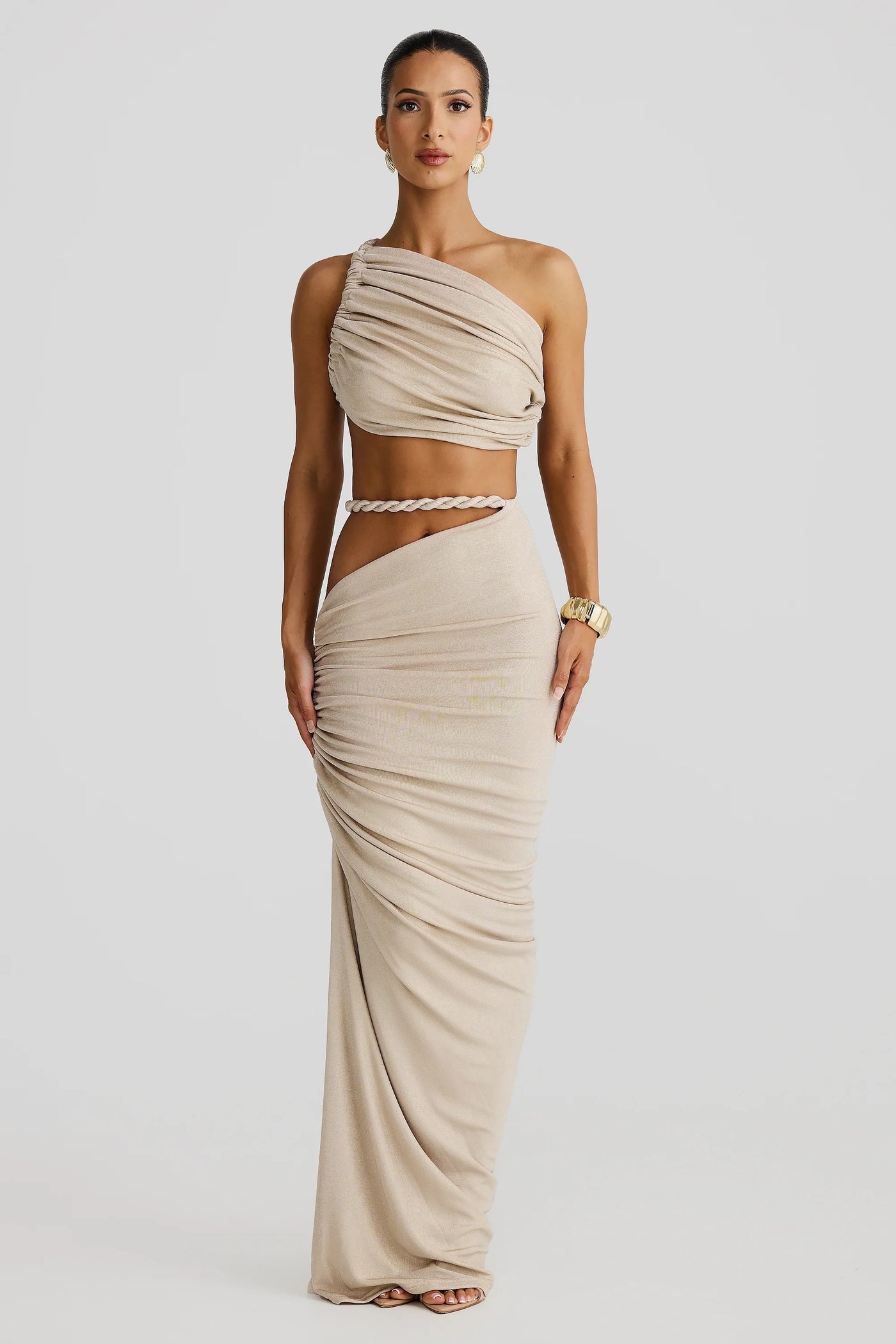 Zenaya Skirt - Gold Marble | JAUS Zenaya Skirt - Gold Marble | JAUS