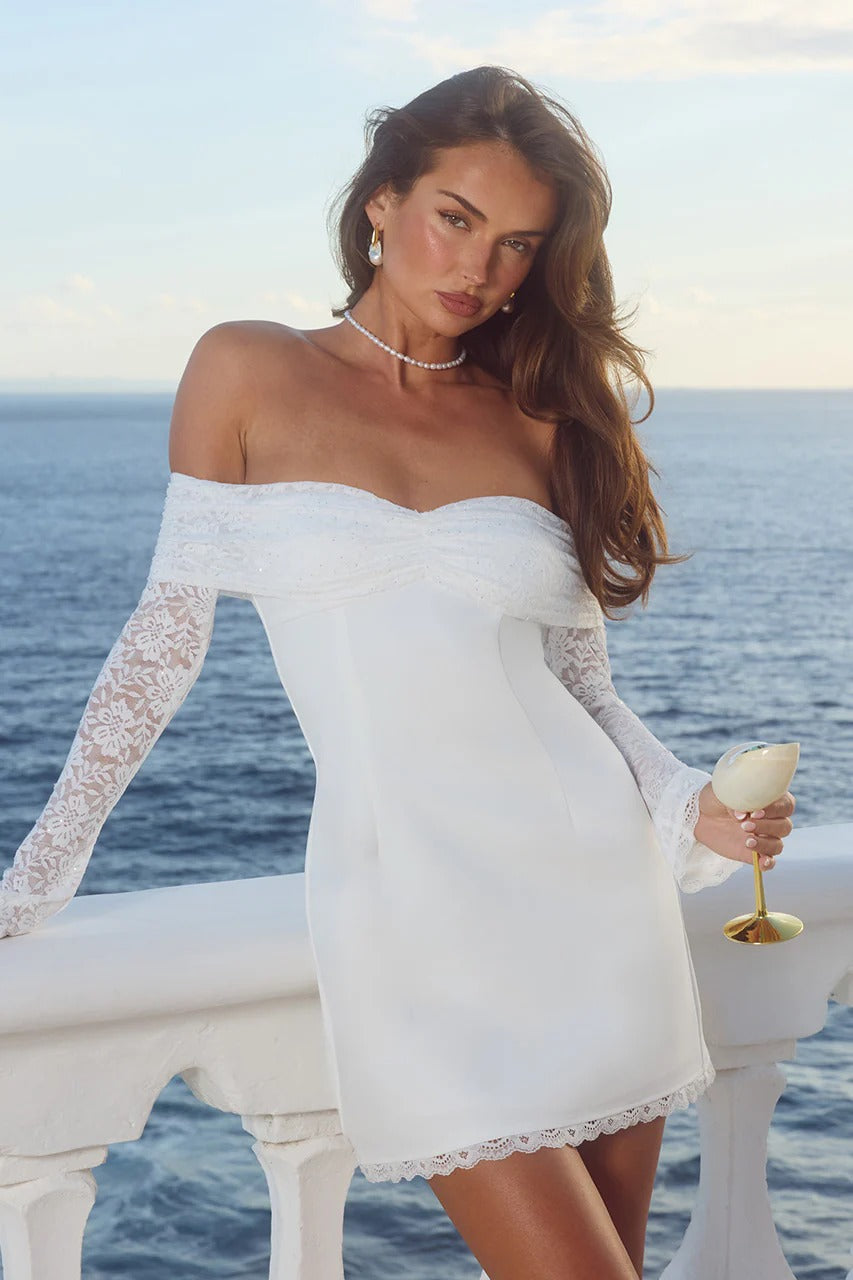 leona mini dress The Leona Mini Dress in Bubblegum Solace London